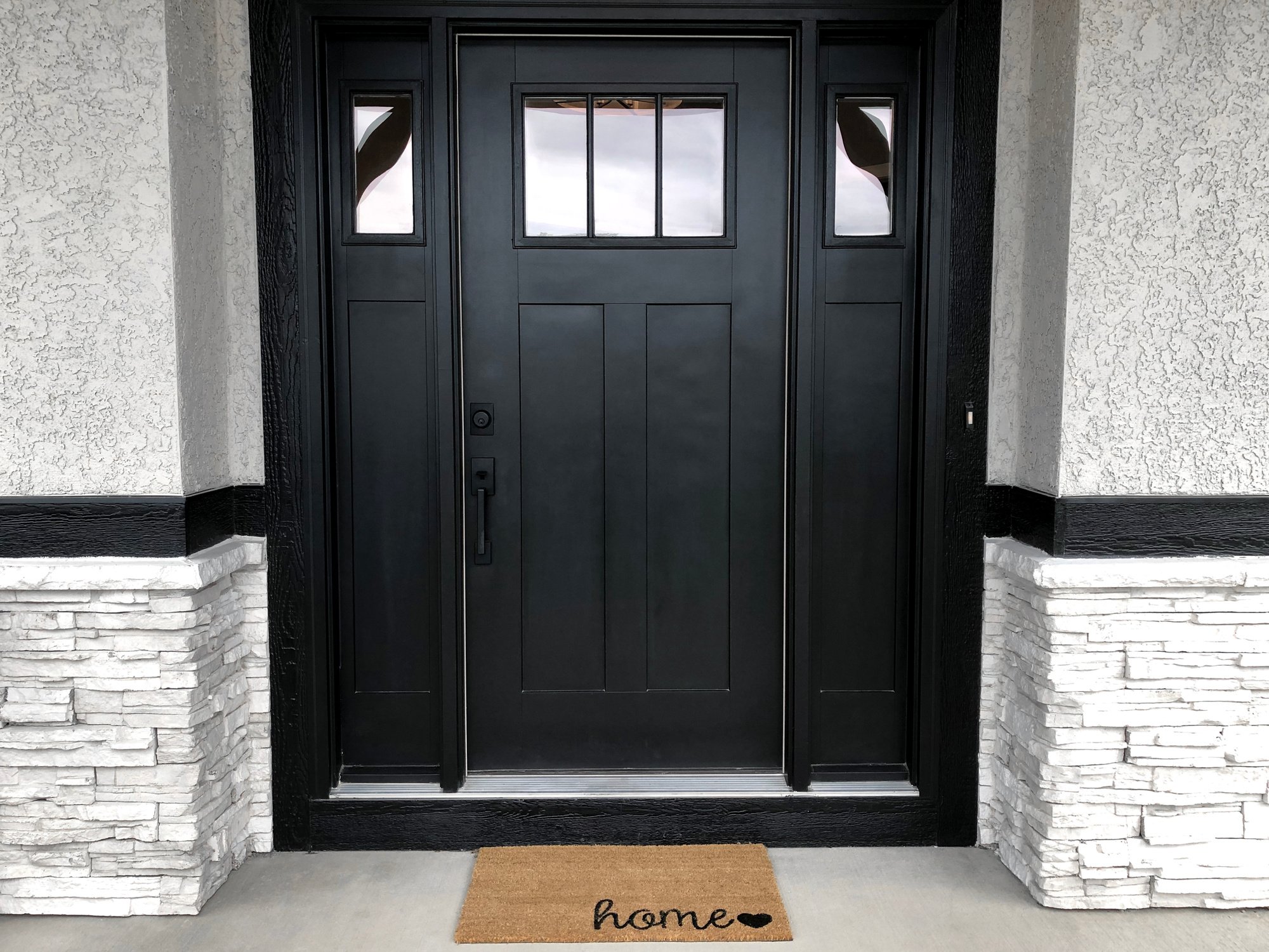 Beautiful Black Front Door